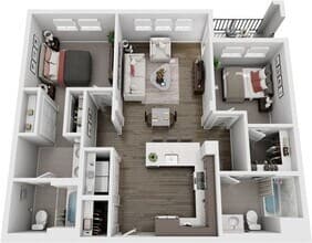 2A 1101 floor plan