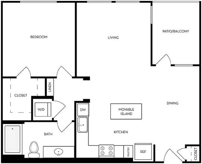 Unit 01-203 03-103 floor plan