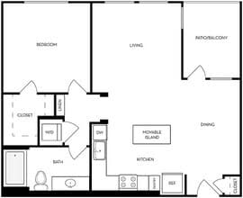 A1 01-215 floor plan