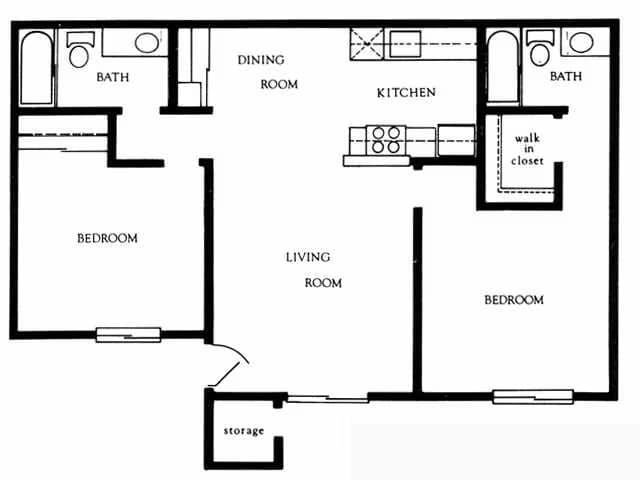 Liberte - Single Story with 2 patios floor plan