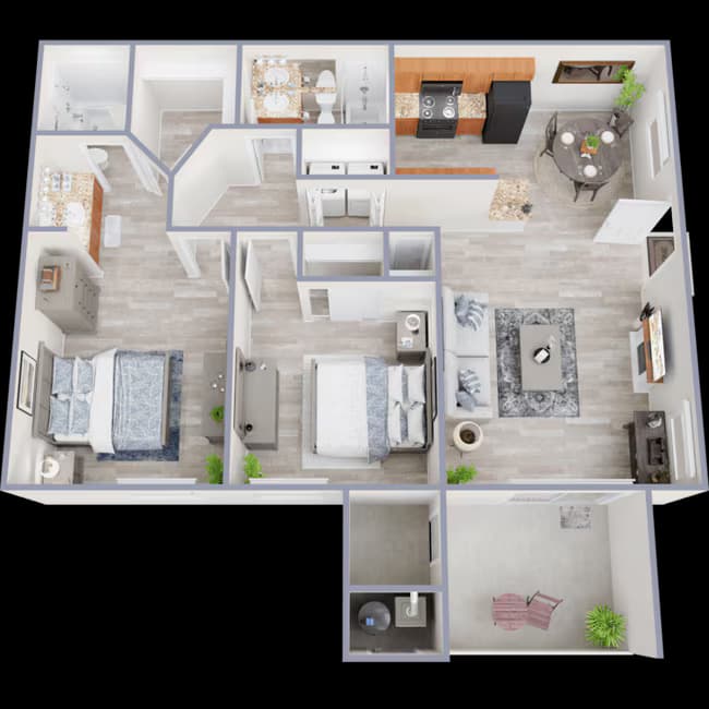 The Brittany 140 floor plan