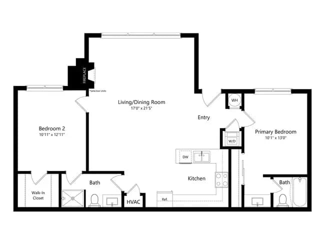 Tulip 221F floor plan