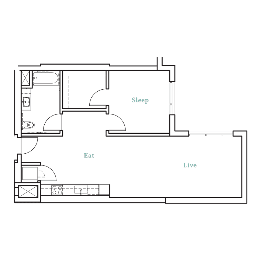 Higby A3 311 floor plan