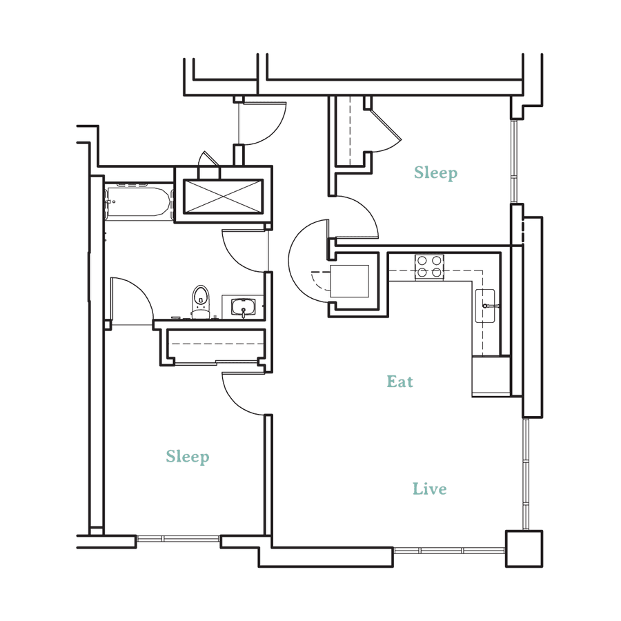 Higby C3 519 floor plan