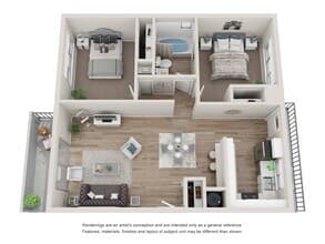 2X1 08-8C floor plan