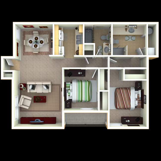 St.Helena 683B floor plan
