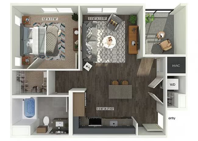 A1 Phase 2 733-316 floor plan