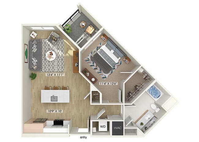 A2 Phase 2 733-106 floor plan