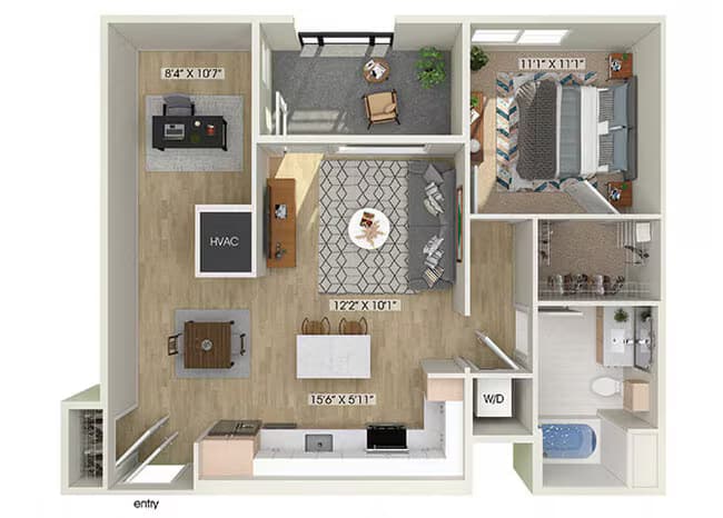 A5D Phase 2 733-105 floor plan