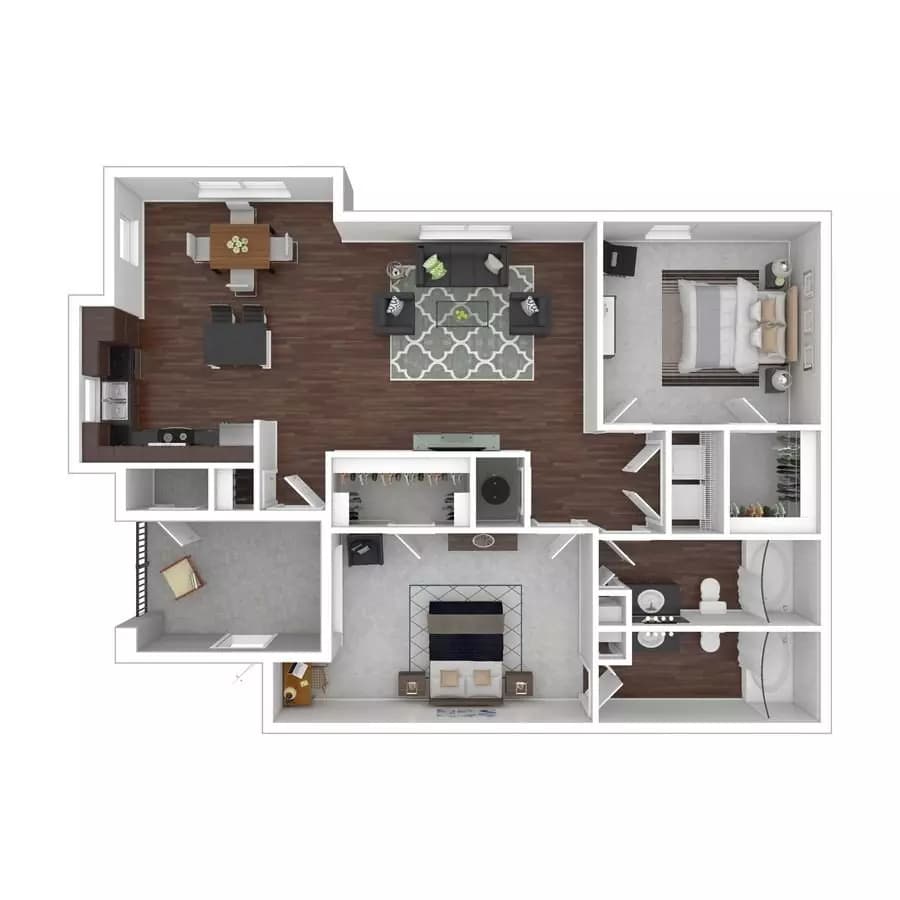 Unit 1021 1021 floor plan