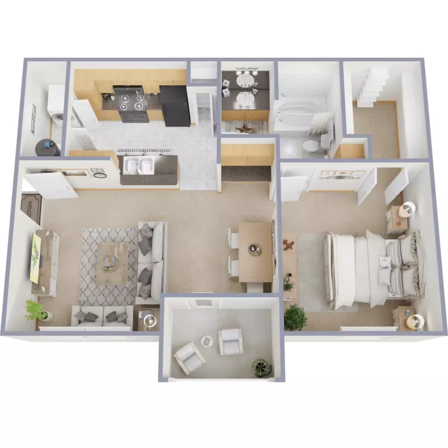 Unit 1114 1114 floor plan