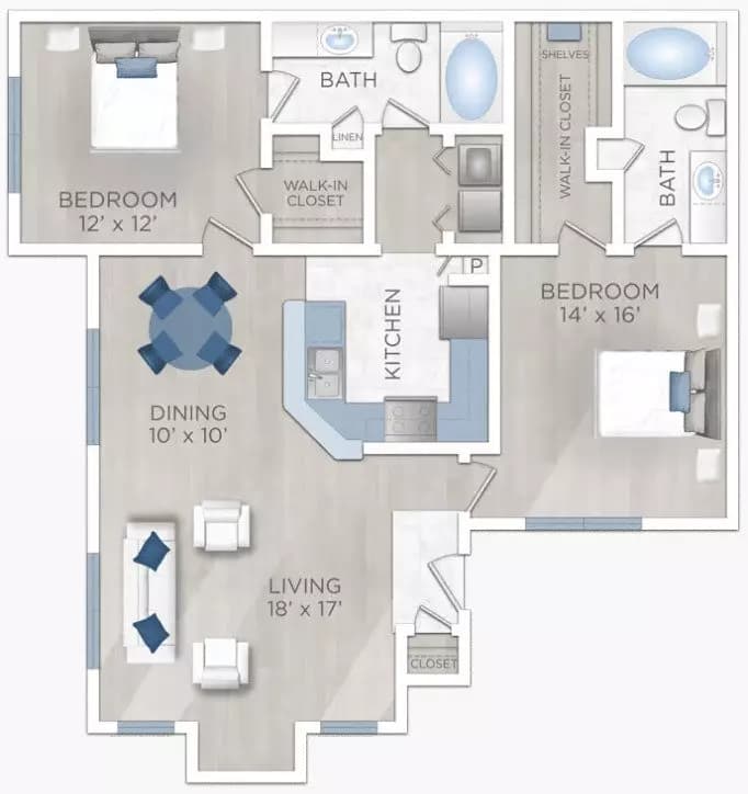 B2Q 521 floor plan