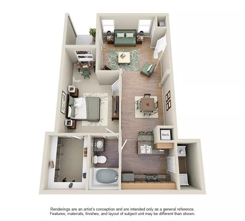 Unit 2209 2209 floor plan
