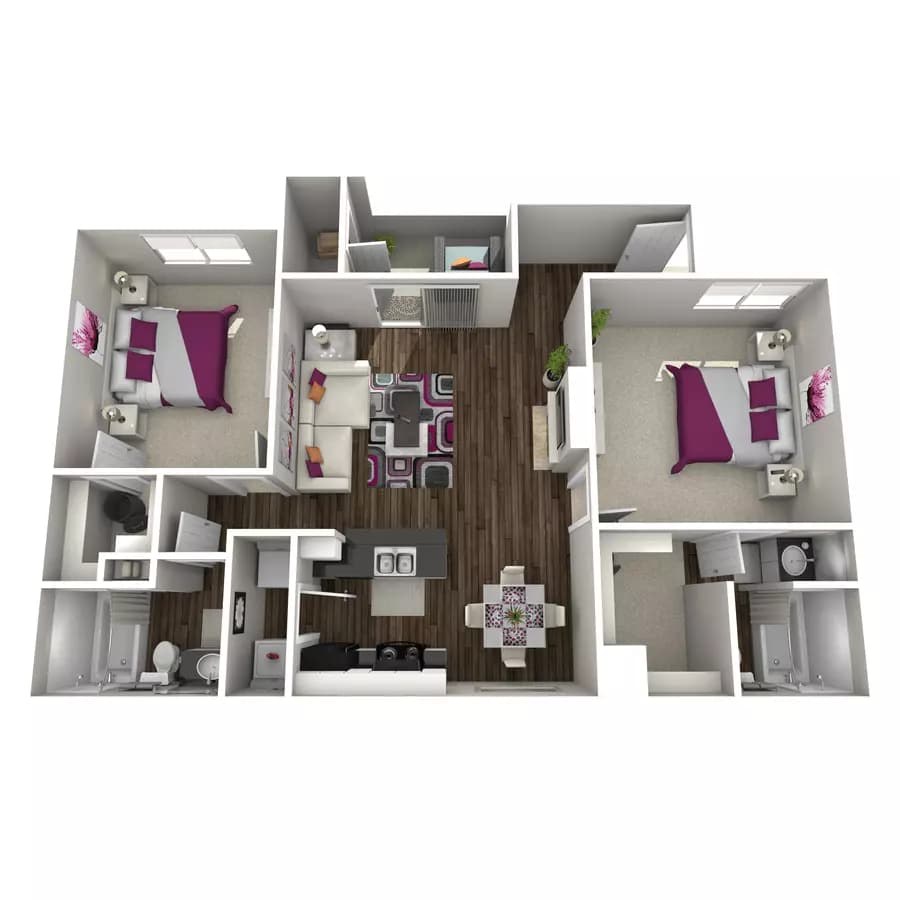 Unit 107 107 floor plan