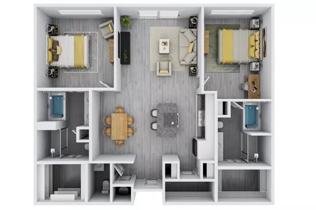 Unit 336 336 floor plan