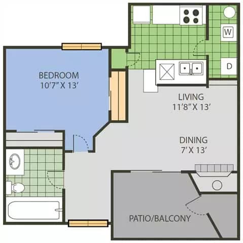 Unit C01720 C01720 floor plan