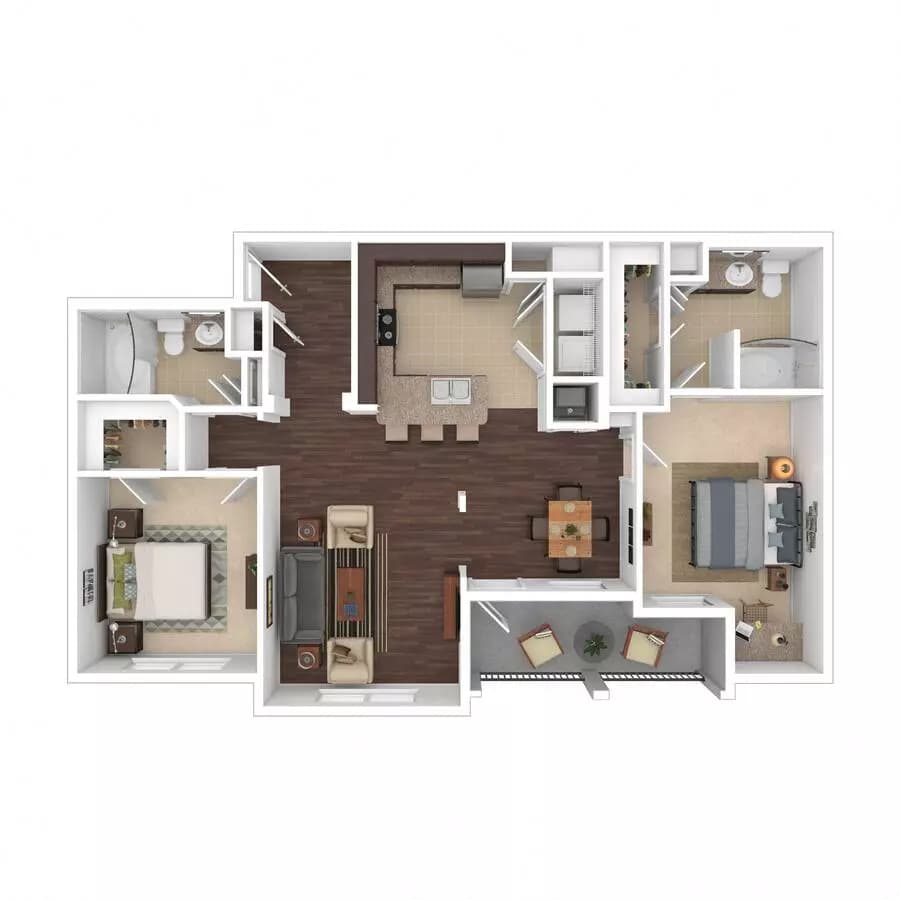 Unit 7104 7104 floor plan