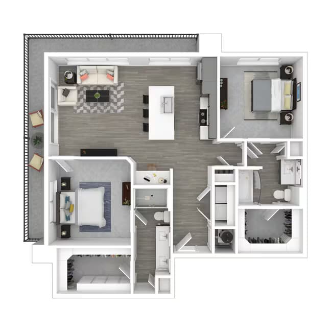 B2 2412 floor plan