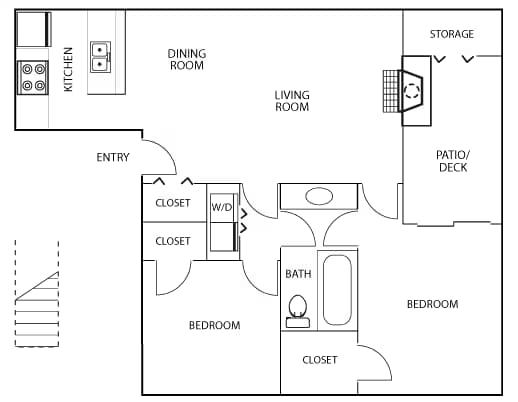 Unit 2052 2052 floor plan