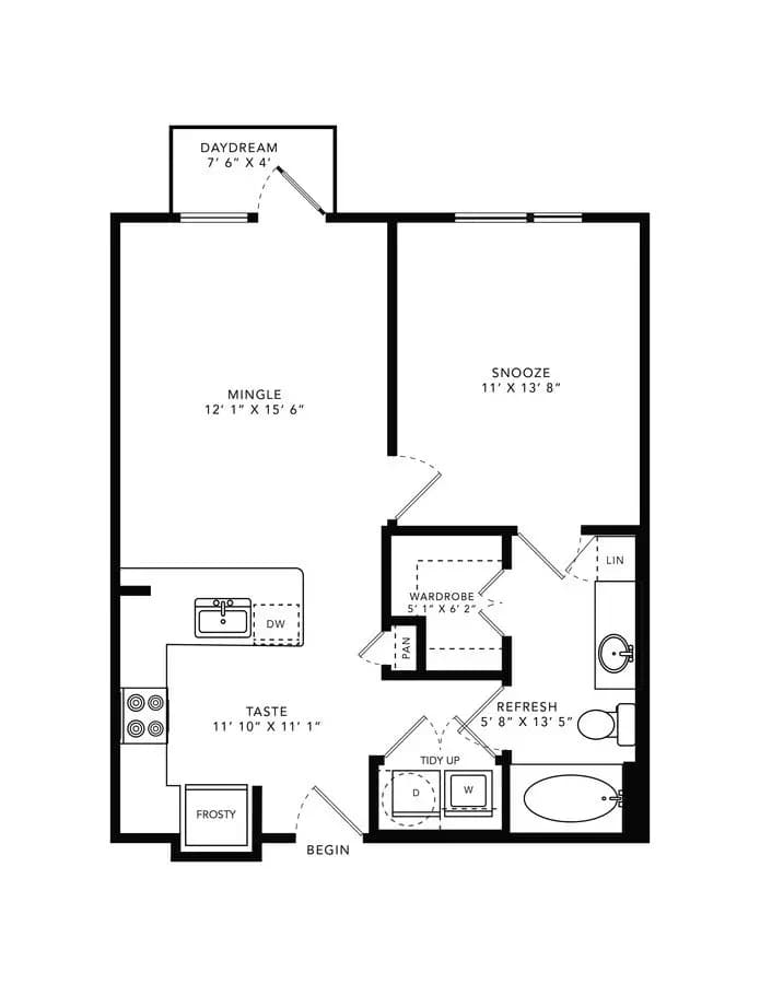 A1 1138 floor plan