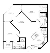 B3 2132 floor plan