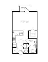 E1 1136 floor plan