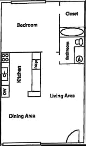 Unit - - floor plan