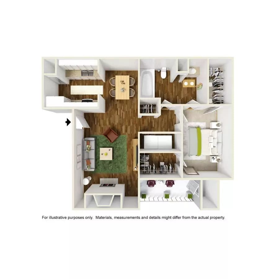 Unit 1079 1079 floor plan