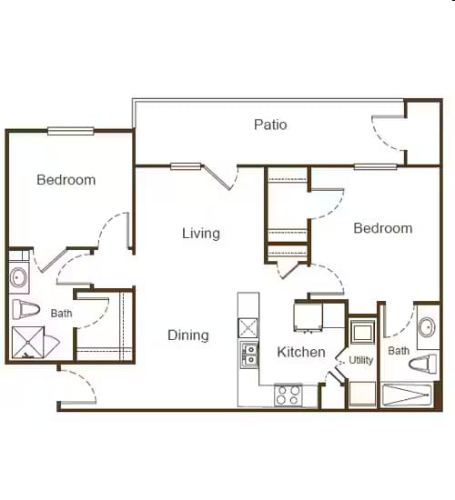The Pecan floor plan