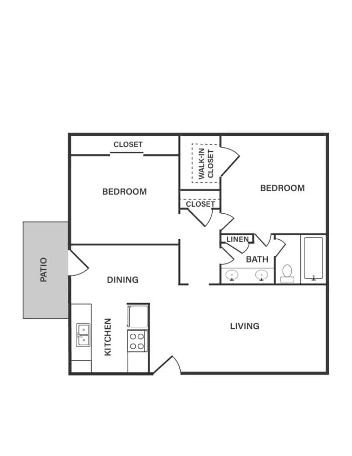 Unit 2118-041 2118-041 floor plan