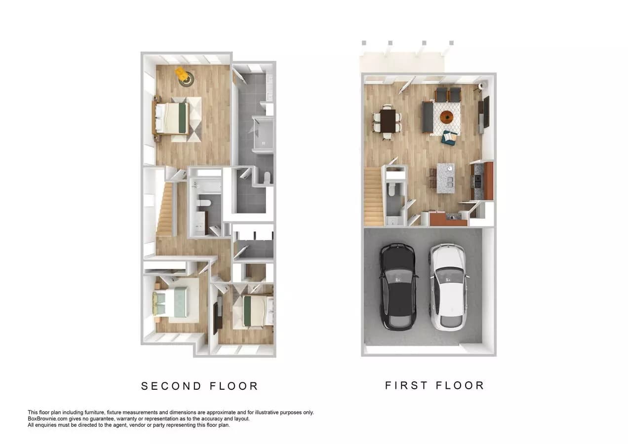 3 Beds • 2 Bath 4116R floor plan