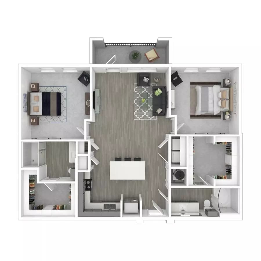 Unit 4309 4309 floor plan