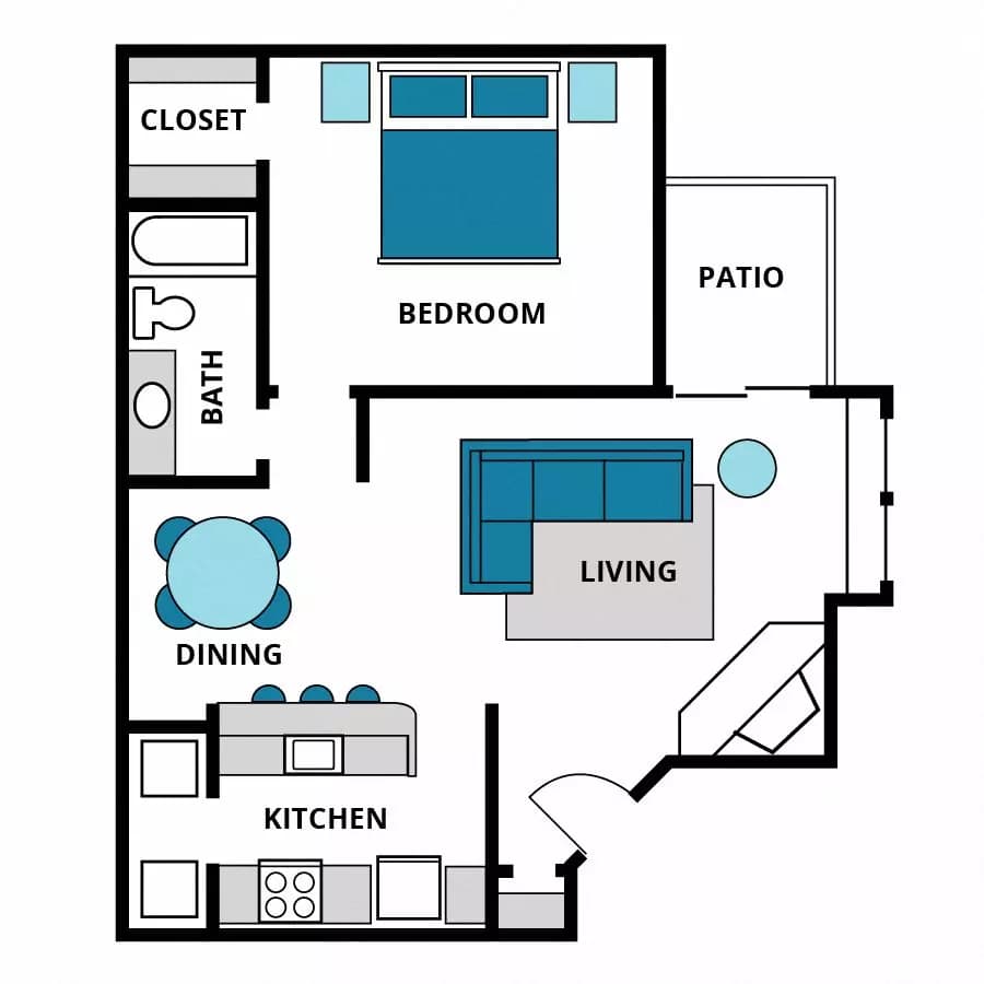 Unit 0140 0140 floor plan