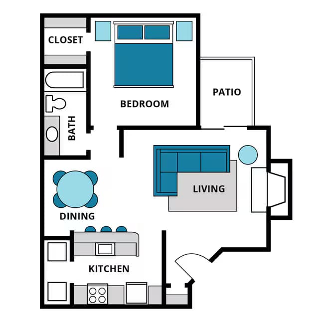 A1 2307 floor plan