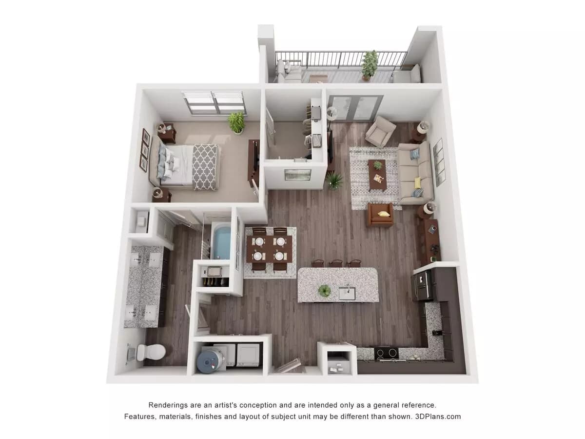 A1 2204 floor plan