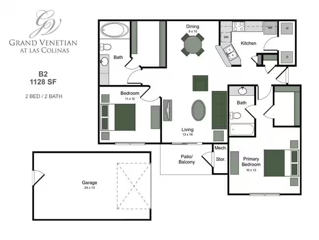 B2 3038 floor plan