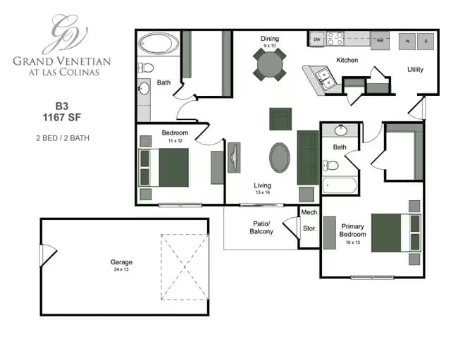 B3 1822 floor plan