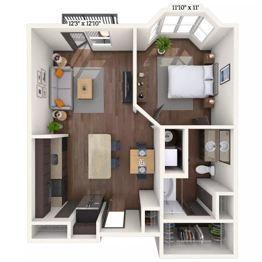 Unit 3302 3302 floor plan
