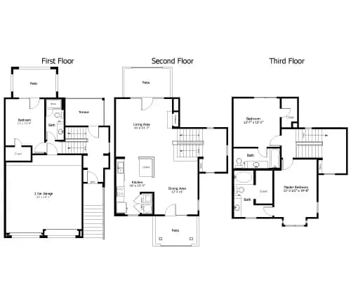 Unit - - floor plan
