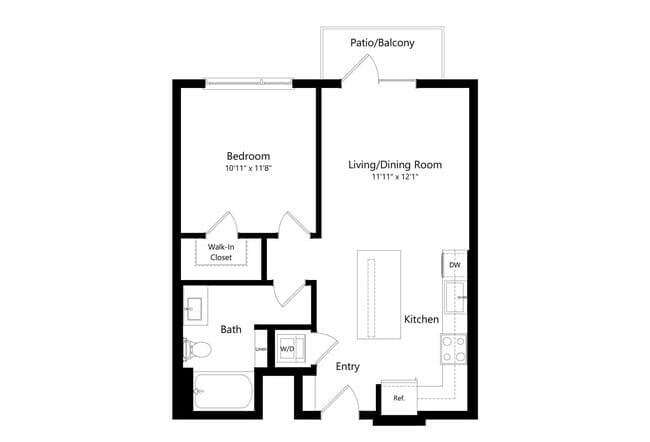 A1 2307 floor plan