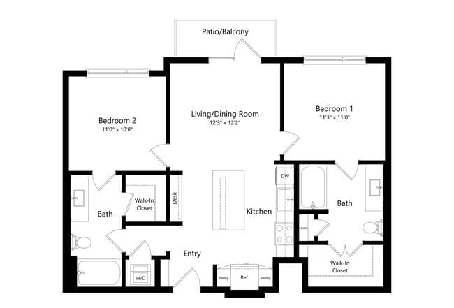 B1 4306 floor plan