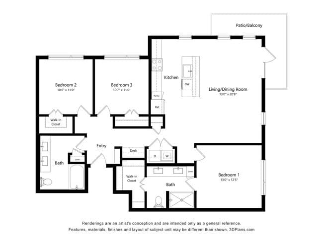 C1 ANSI 1237 floor plan