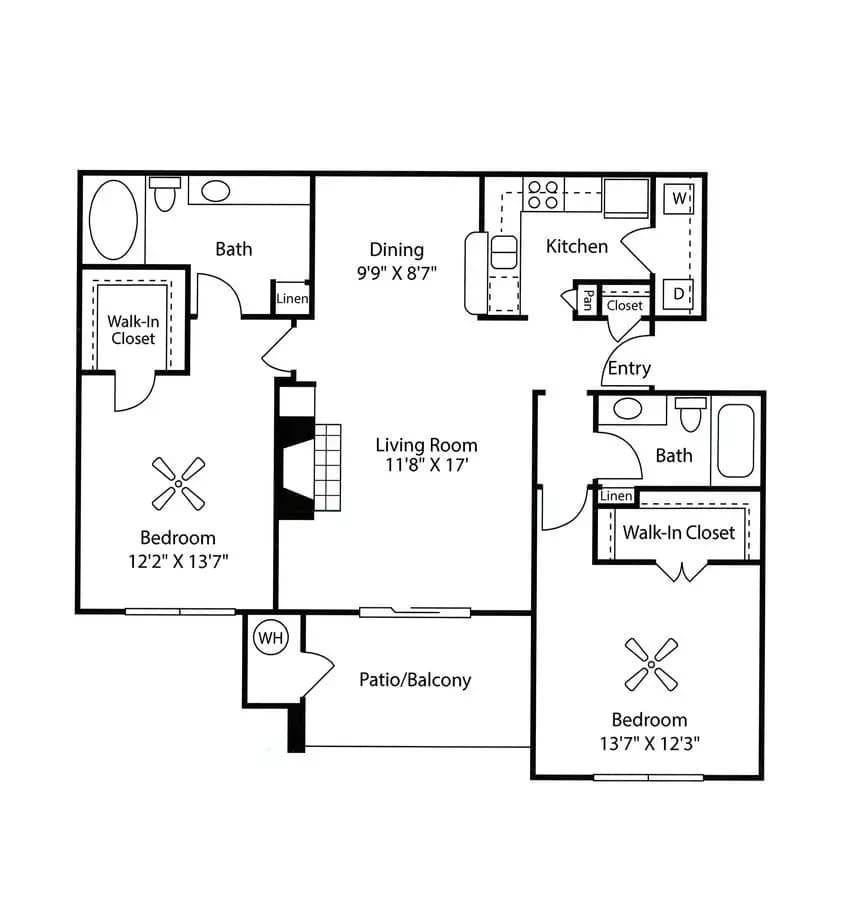 Unit 1516 1516 floor plan