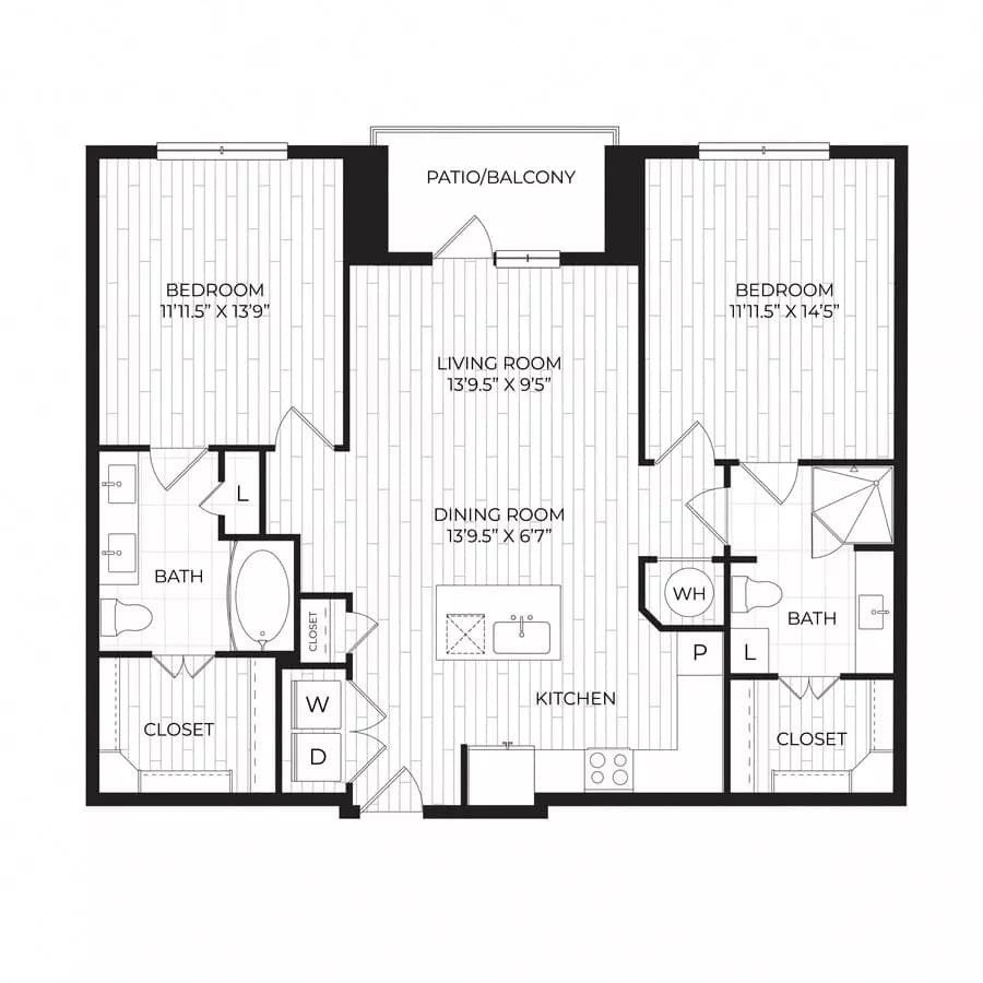 Unit 2124 2124 floor plan