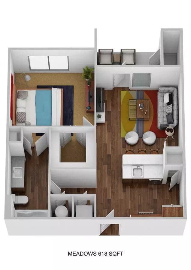 Unit 04301 04301 floor plan