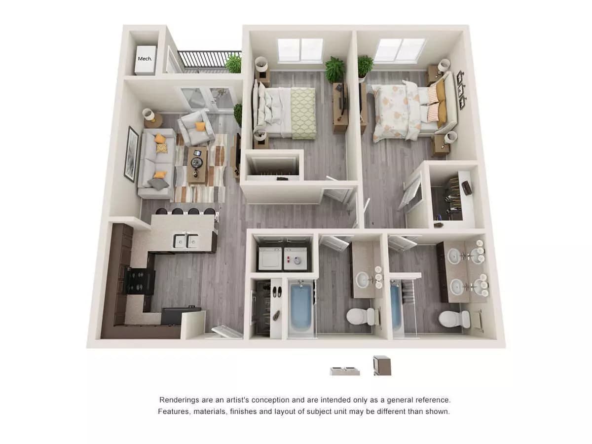 Unit 3218 3218 floor plan