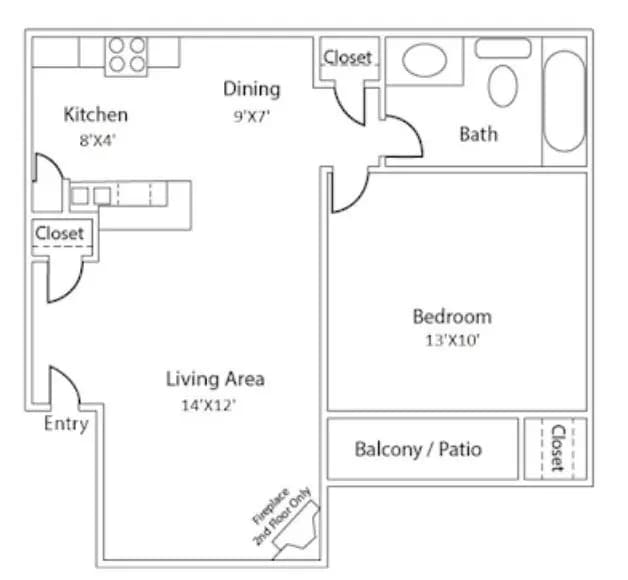 Unit 175 175 floor plan