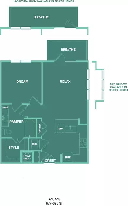 Unit 01305 01305 floor plan