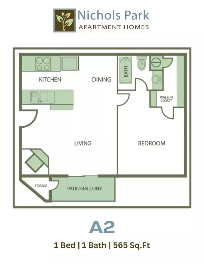 Unit 1222 1222 floor plan