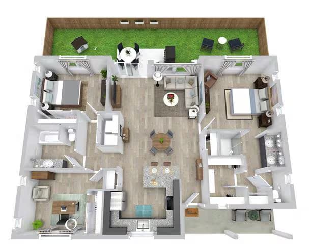 The Haven 218 floor plan
